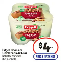 IGA Edgell Four Bean Mix offer
