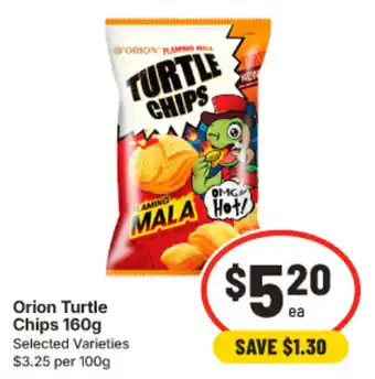 IGA Orion Turtle Chips offer