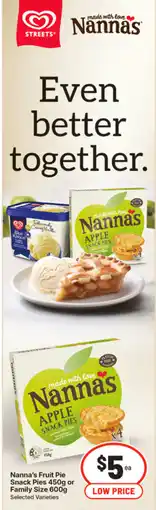 IGA Nanna's Fruit Pie Snack Pies offer
