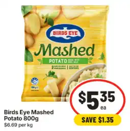 IGA Birds Eye Mashed Potato offer