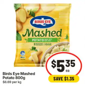 IGA Birds Eye Mashed Potato offer