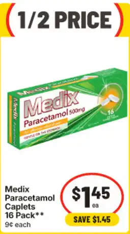 IGA Medix Paracetamol Caplets offer
