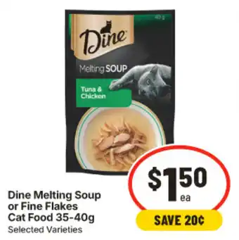 Dine Melting Soup Cat Food