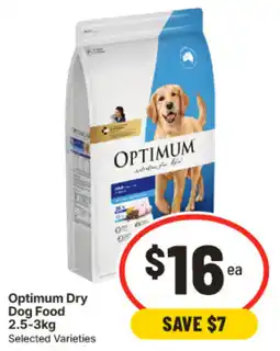 IGA Optimum Dry Dog Food offer