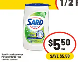 IGA Sard Stain Remover Powder offer