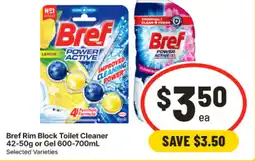IGA Bref Rim Block Toilet Cleaner offer