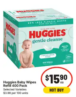 IGA Huggies Baby Wipes Refill offer