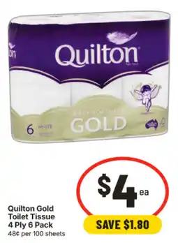 IGA Quilton Gold Toilet Tissue offer