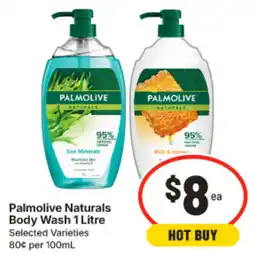 IGA Palmolive Naturals Body Wash offer