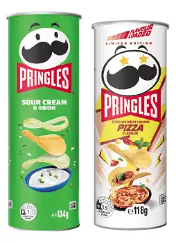 IGA Pringles Chips 118‑134g Selected Varieties offer