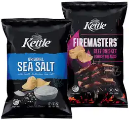 IGA Kettle Potato Chips 135‑165g Selected Varieties offer
