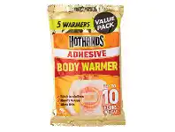 Hot Hands Body Warmer 5 Pack