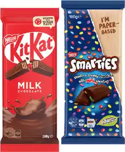 IGA Nestlé Chocolate Block Selected Varieties offer