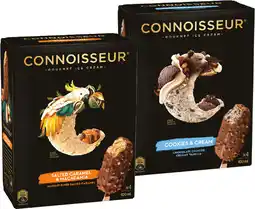 IGA Connoisseur Gourmet Ice Cream 4‑6 Pack Selected Varieties offer