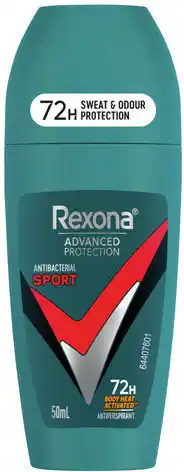 IGA Rexona Advanced Protection 72hr Antiperspirant Roll‑On Selected Varieties offer