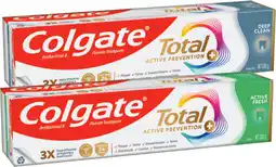 IGA Colgate Total Premium Toothpaste Selected Varieties offer