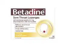 Chempro Betadine Honey & Lemon 16 Lozenges offer