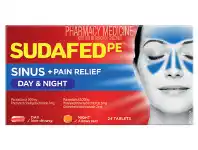 Chempro Sudafed Pe Sinus Day & Night Tablets 24 offer