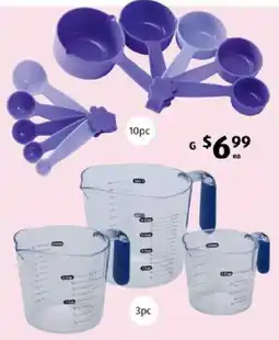 ALDI 10pc measuring spoons and cups offer