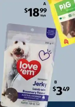 ALDI love'em Jerky offer