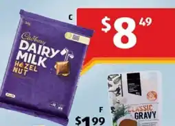ALDI Cadbury Dairy Milk Hazelnut offer