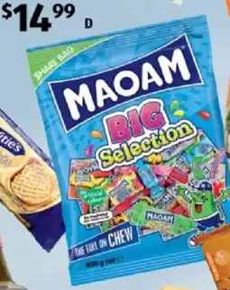 ALDI Maoam Big Selection offer