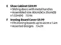 ALDI Shoe Cabinet offer