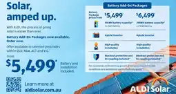ALDI Battery Add-On Packages offer