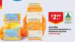 ALDI Market Buy Mandarins offer