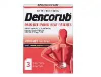Dencorub Pain Relief Heat Patches 3