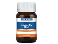 Ethical Nutrients Megazorb Mega Zinc 40mg 60 Tablets