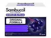Sambucol Cold & Flu 24 Capsules