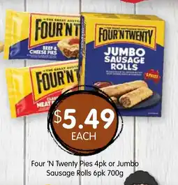 Spudshed Four 'N Twenty Pies offer