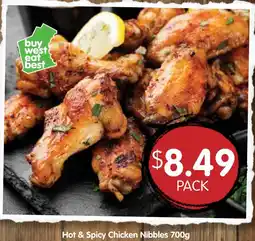 Spudshed Hot & Spicy Chicken Nibbles offer