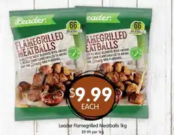 Spudshed Leader Flamegrilled Meatballs offer