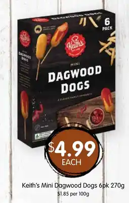 Spudshed Keith's Mini Dagwood Dogs offer