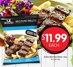 Spudshed Butlers BBQ Pork Riblets offer