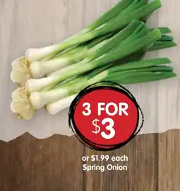 Spudshed Spring Onion offer