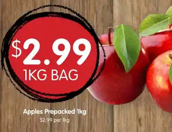 Spudshed Apples Prepacked offer