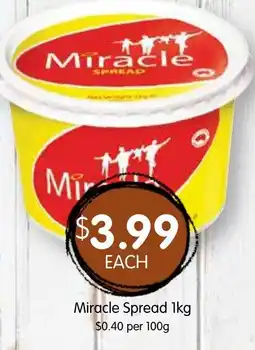 Spudshed Miracle Spread offer