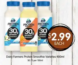 Spudshed Dairy Farmers Protein Smoothie Varieties offer