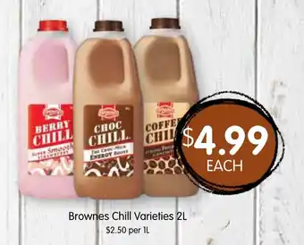 Spudshed Brownes Chill Varieties offer