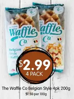 Spudshed The Waffle Co Belgian Style offer