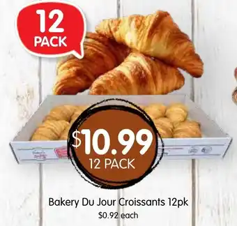 Spudshed Bakery Du Jour Croissants offer