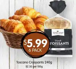 Spudshed Toscano Croissants offer