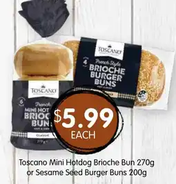 Spudshed Toscano Mini Hotdog Brioche Bun offer