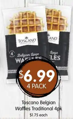 Spudshed Toscano Belgian Waffles Traditional offer