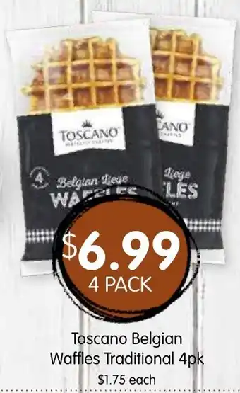 Spudshed Toscano Belgian Waffles Traditional offer