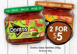 Spudshed Doritos Salsa Varieties offer