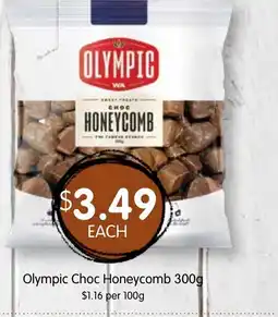 Spudshed Olympic Choc Honeycomb offer